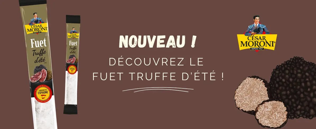 Découvrez le fuet truffe d'été
