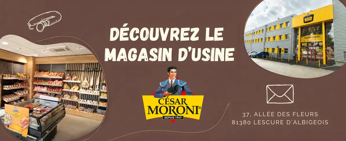 Découvrez notre magasin d'usine