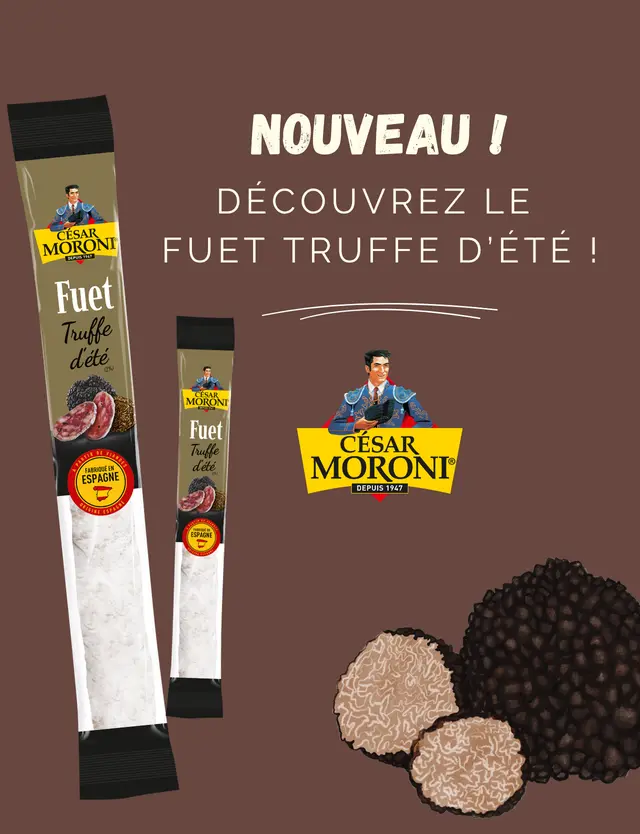 Découvrez le fuet truffe d'été