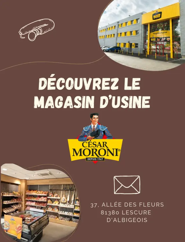 Découvrez notre magasin d'usine