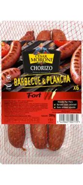 Chorizo barbecue fort César Moroni
