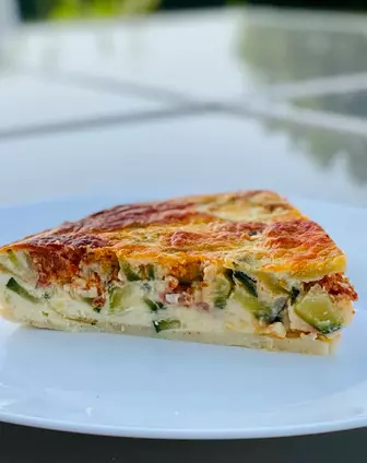 Recette de flanc à la courgette et au chorizo César Moroni